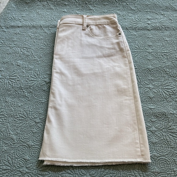Talbots White Denim Skirt - Picture 6 of 11